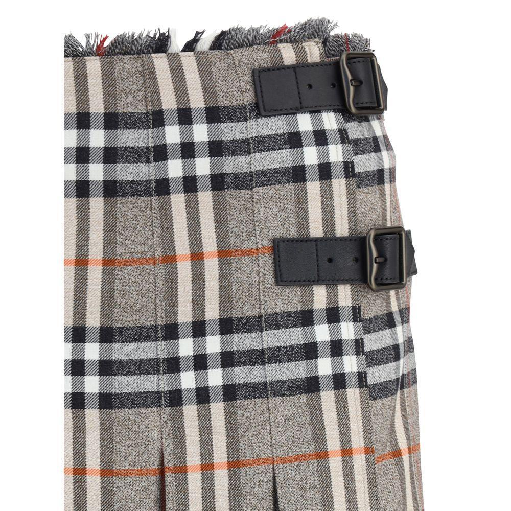 Burberry Check Archive wool Miniskirt BU-8113042C3142-6