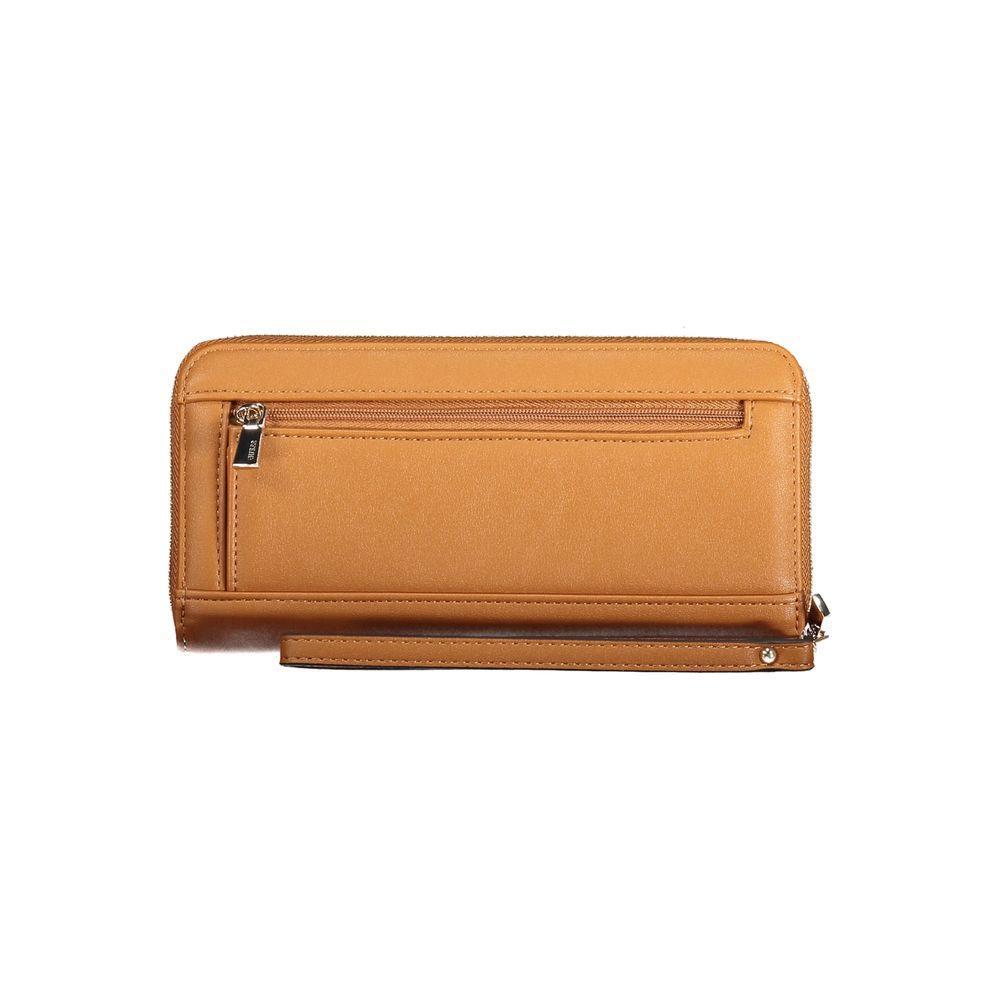 Guess Jeans Brown Polyethylene Women Wallet GU-39293