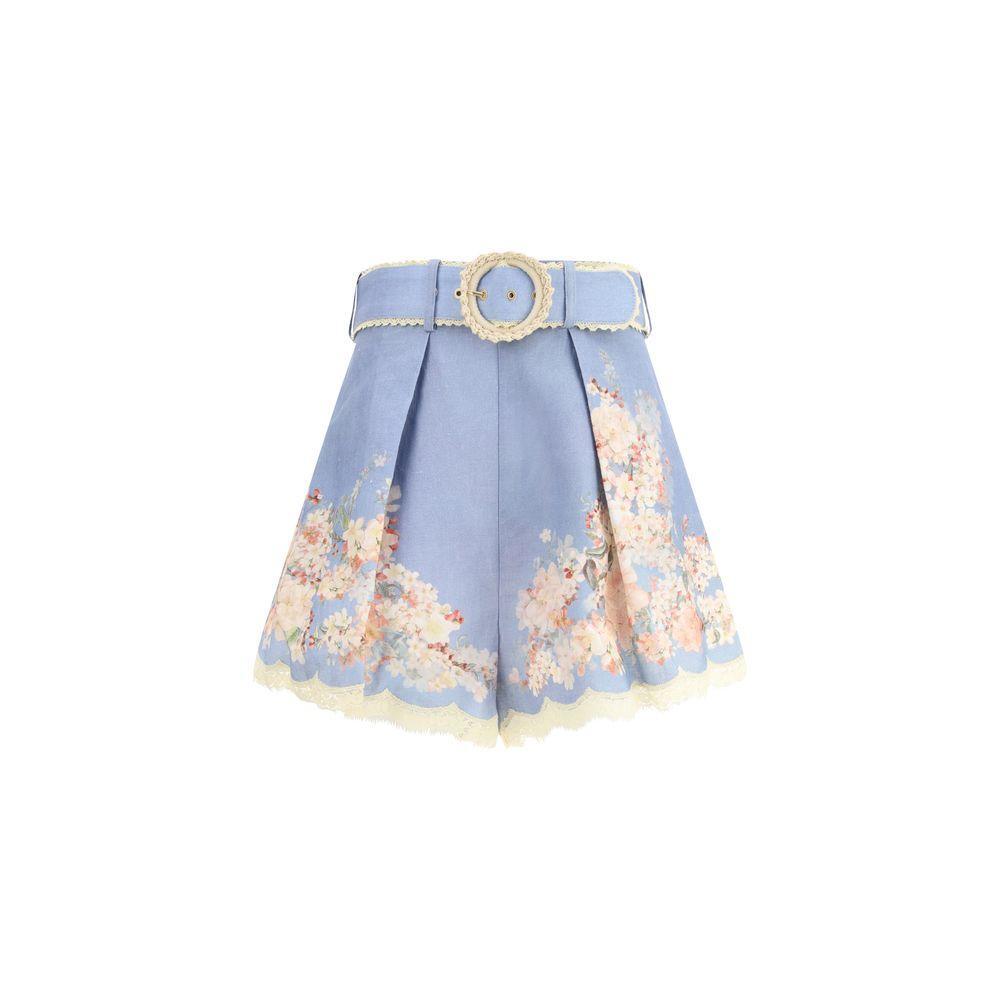 Zimmermann Cascadian Shorts ZI-3558ASS255TLBLBTFLO-0/XS