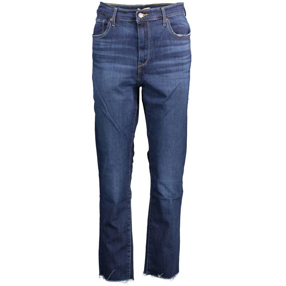 Levi's Blue Cotton Jeans & Pant LE-11128-W25 | L30