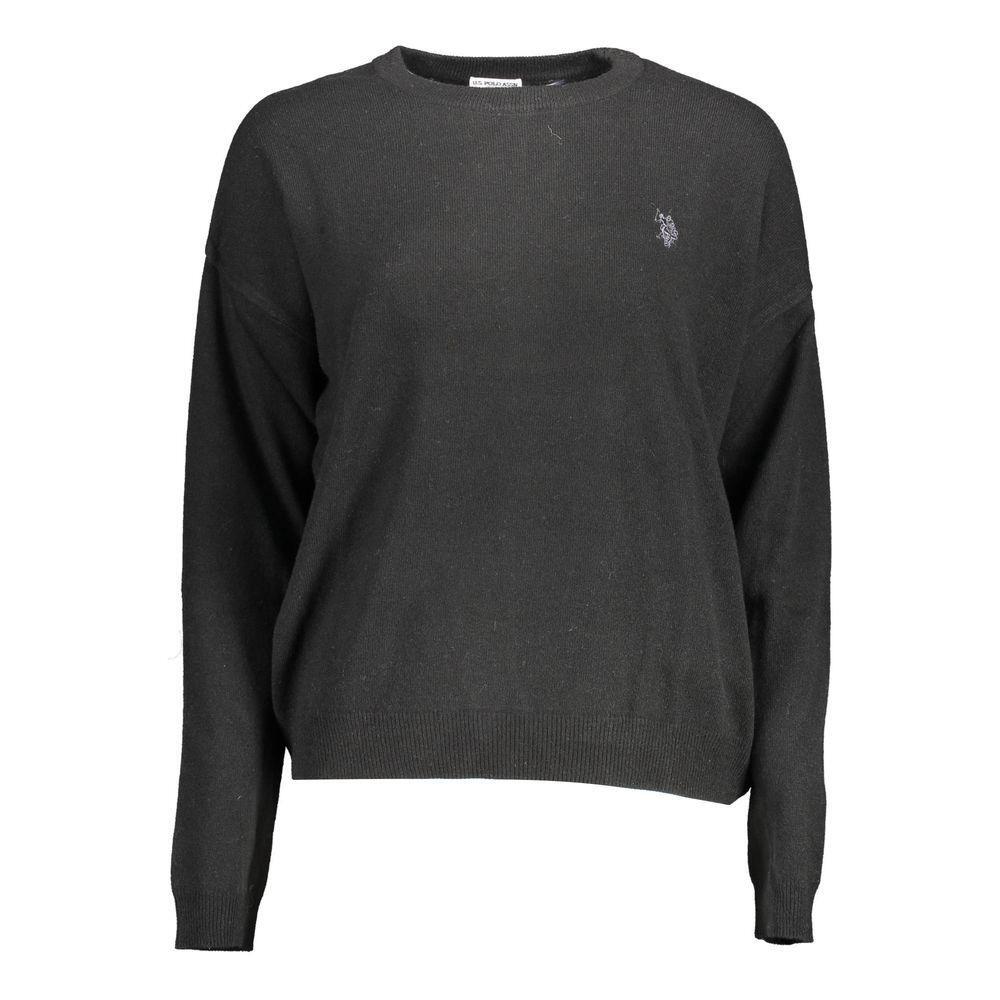 U.S. POLO ASSN. Black Wool Sweater US-16957-L