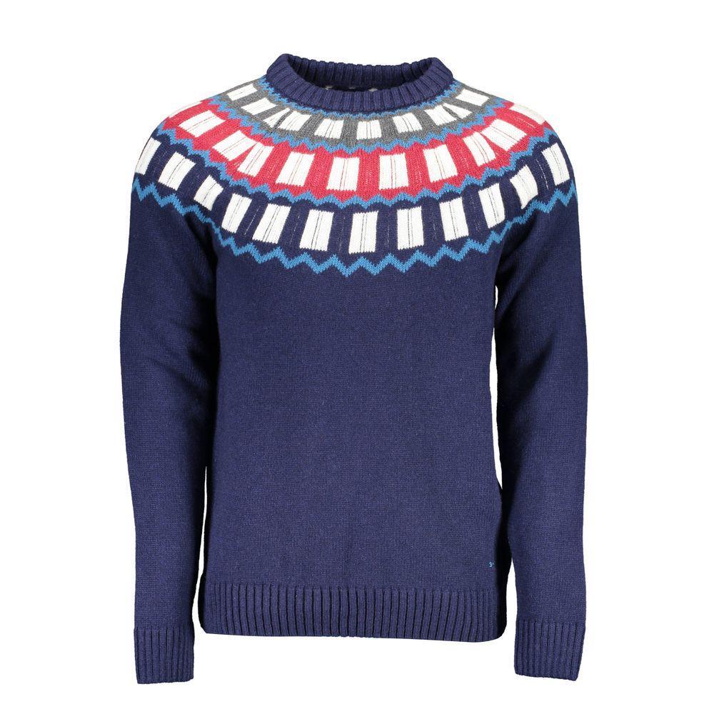 Gant Blue Wool Sweater GA-24042-S