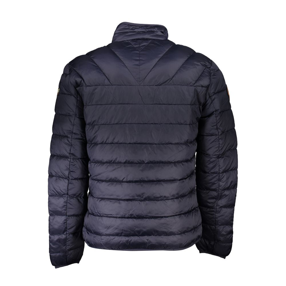 Napapijri Blue Polyamide Jackets & Coat