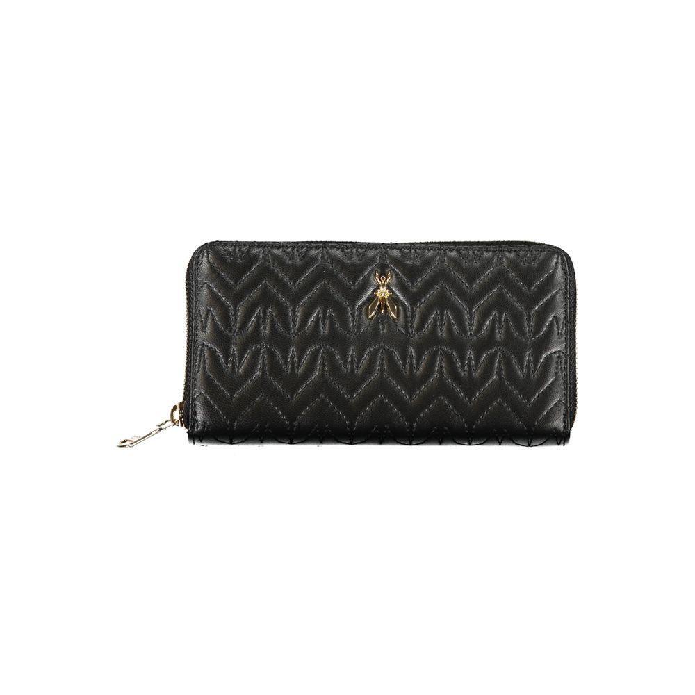 Patrizia Pepe Black Polyethylene Wallet PA-26497