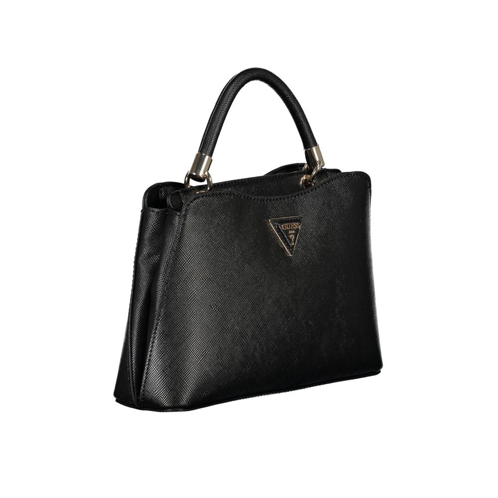 Guess Jeans Black Polyethylene Handbag GU-26849