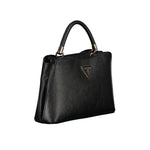 Guess Jeans Black Polyethylene Handbag GU-26849