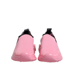 Dolce & Gabbana Pink Sorrento Low Top Women Sneakers Shoes LA12781-36.5
