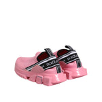 Dolce & Gabbana Pink Sorrento Low Top Women Sneakers Shoes LA12781-36.5