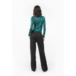 PINKO Green Viscose Sweater PI-15750-XS