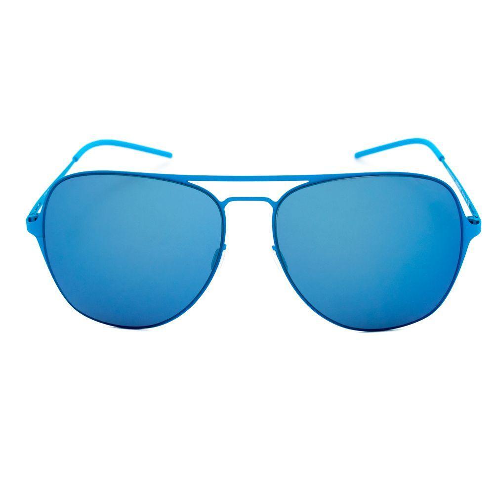 Italia Independent Blue Metal Sunglasses