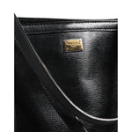 Dolce & Gabbana Black Leather Miss Escape Shopping Tote Women Borse Bag BAG4735