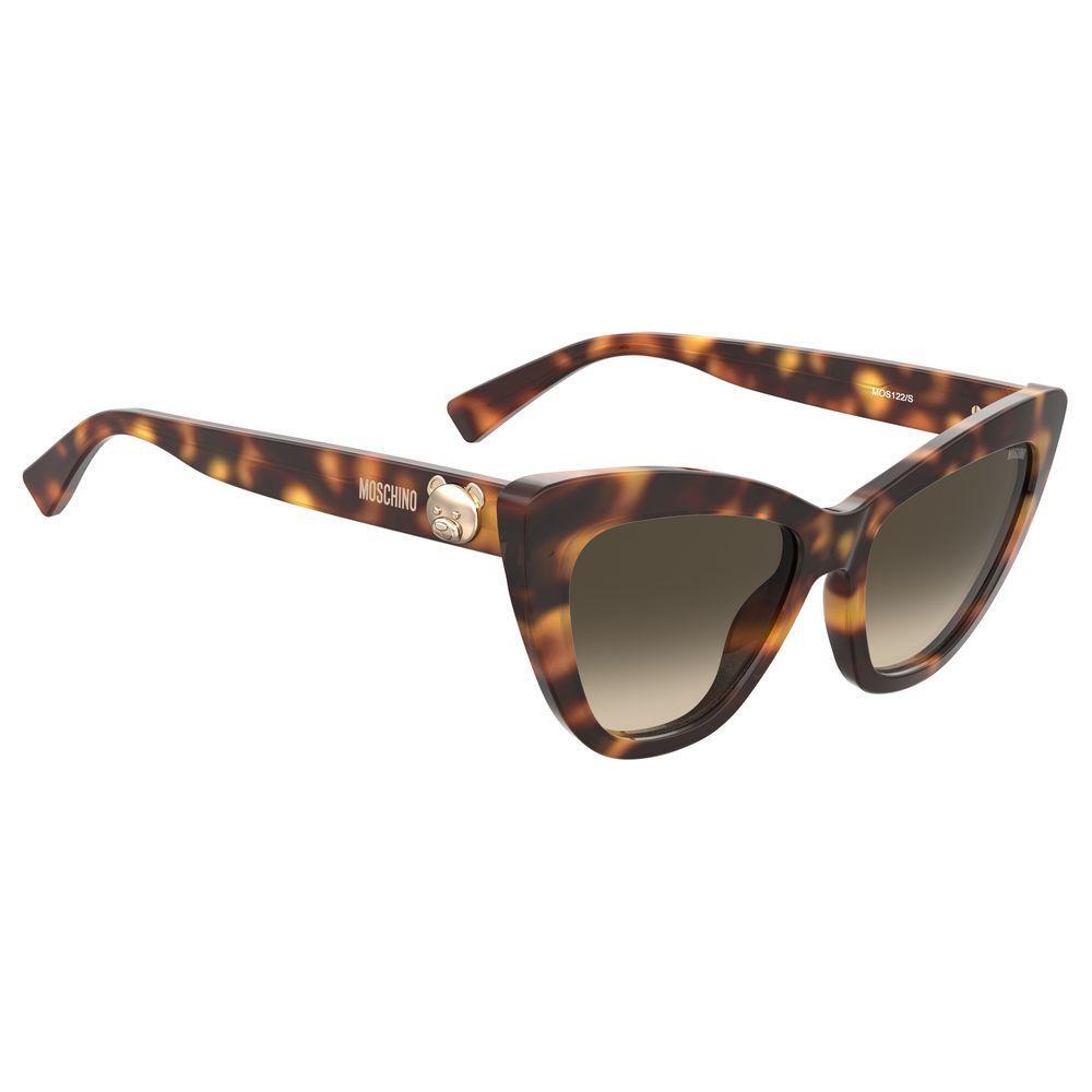 Moschino Brown Acetate Sunglasses MOMOS122S05L9KAC