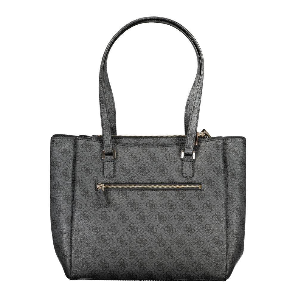 Guess Jeans Black Polyethylene Women Handbag GU-39581