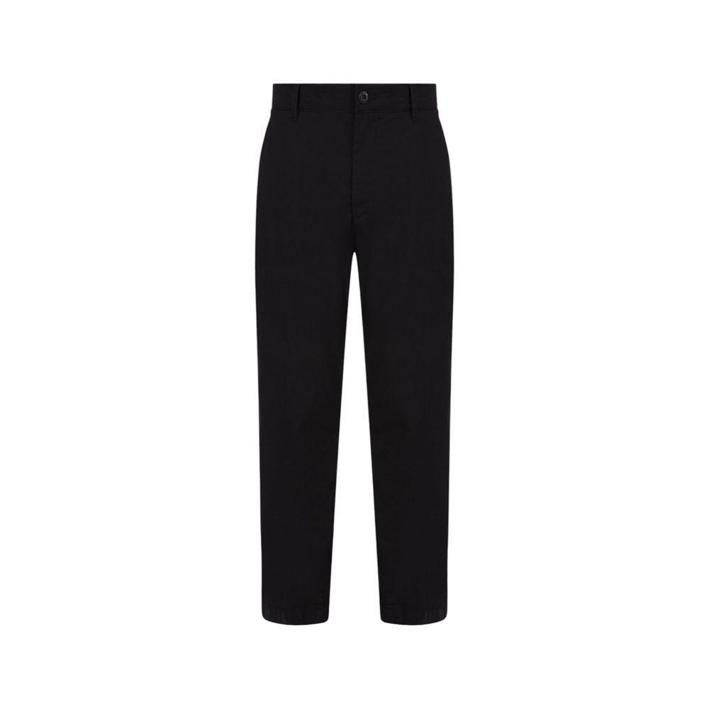 Calvin Klein Jeans Black Recycled Cotton Pant