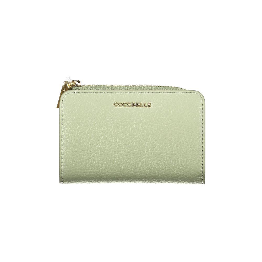 Coccinelle Green Leather Women Wallet CO-39623