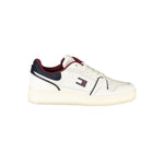 Tommy Hilfiger White Leather Men Sneaker TO-39635-EU40/US7