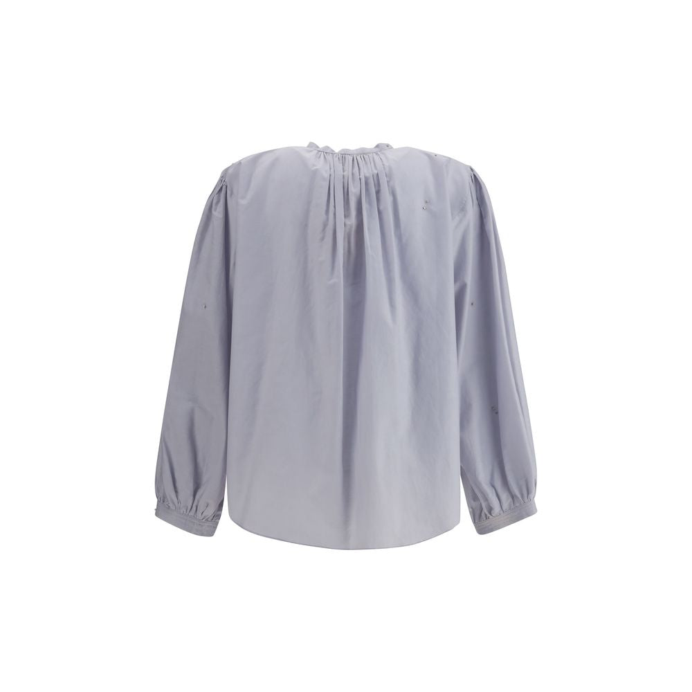 Forte_Forte Voile Shirt with embroidery FO-14093MYSHIRTF48A7076-I/S