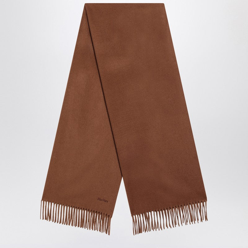 Max Mara Brown cashmere scarf BACICO/R_MAXM-009_100