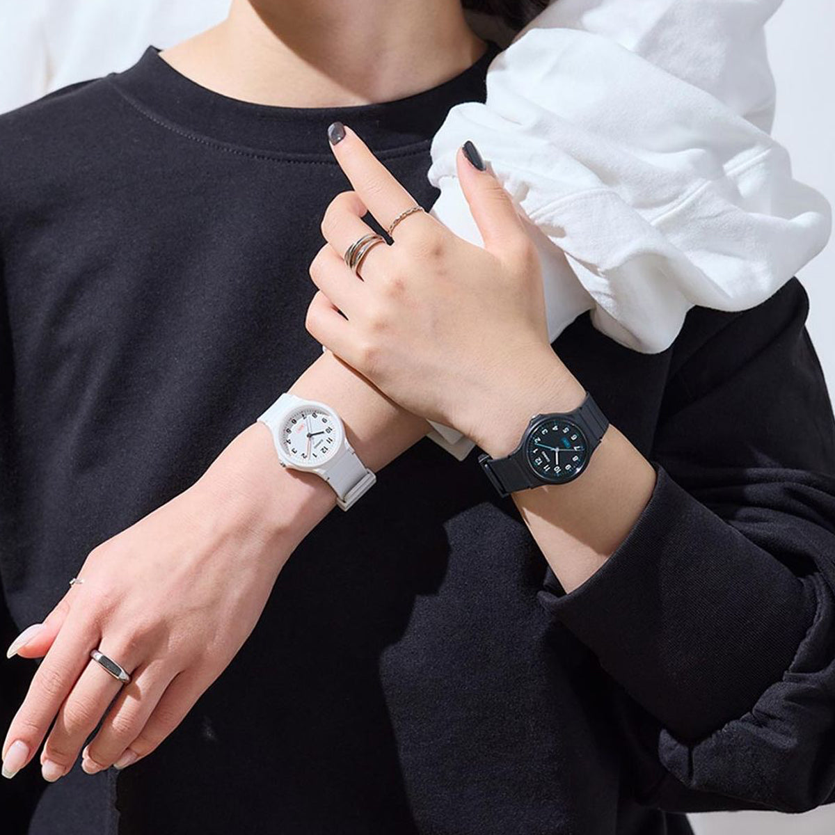 CASIO COLLECTION SERIE POP - WHITE WATCHES