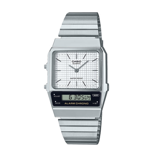 CASIO VINTAGE Mod. EDGY COLLECTION RETRO DIAL - WHITE ***SPECIAL PRICE*** WATCHES