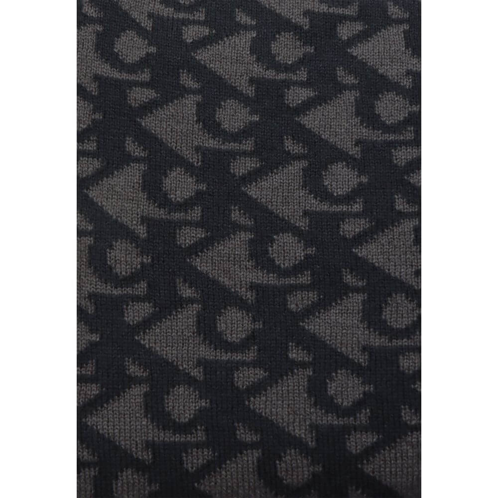 Calvin Klein Jeans Black Recycled Polyester Scarf