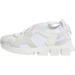 Dolce & Gabbana White Mesh Sorrento Trekking Sneakers Shoes LA11856-38.5