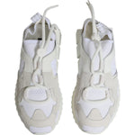 Dolce & Gabbana White Mesh Sorrento Trekking Sneakers Shoes LA11963-39.5