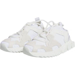 Dolce & Gabbana White Mesh Sorrento Trekking Sneakers Shoes LA11963-39.5