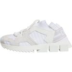 Dolce & Gabbana White Mesh Sorrento Trekking Sneakers Shoes LA11963-39.5