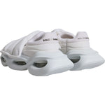 Dolce & Gabbana White Padded Fabric Low Top Sneakers Shoes LA11955-39