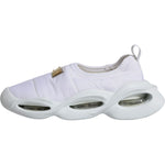 Dolce & Gabbana White Padded Fabric Low Top Sneakers Shoes LA12171-39