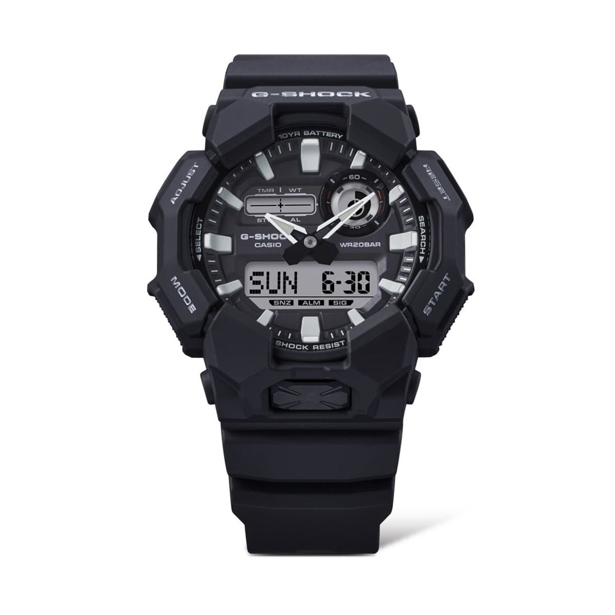 CASIO G-SHOCK Mod. NEW RUGGED BASIC Digital 10-Year Battery