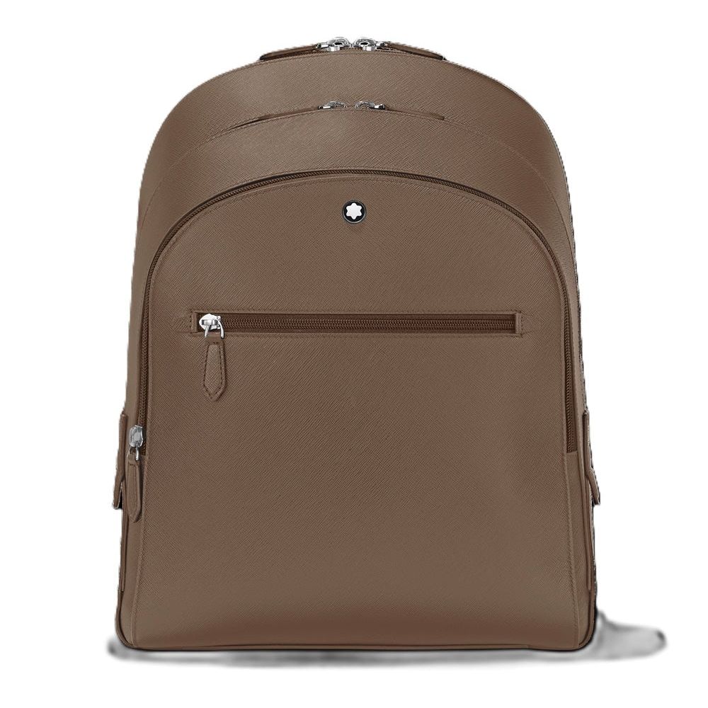 MONTBLANC LEATHER MOD. SARTORIAL MEDIUM BACKPACK 3 COMPARTMENTS - 33X40X13-0
