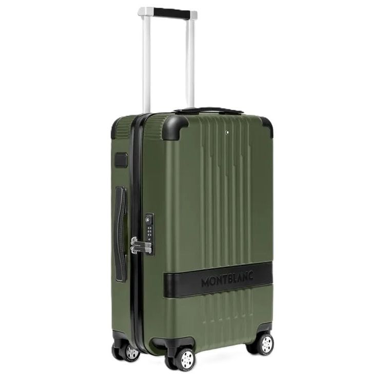 MONTBLANC LEATHER MOD. CABIN COMPACT TROLLEY - 35X55X21 (34 L)-0