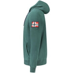 Norway 1963 Green Polyester Men Sweater NO-39663-S