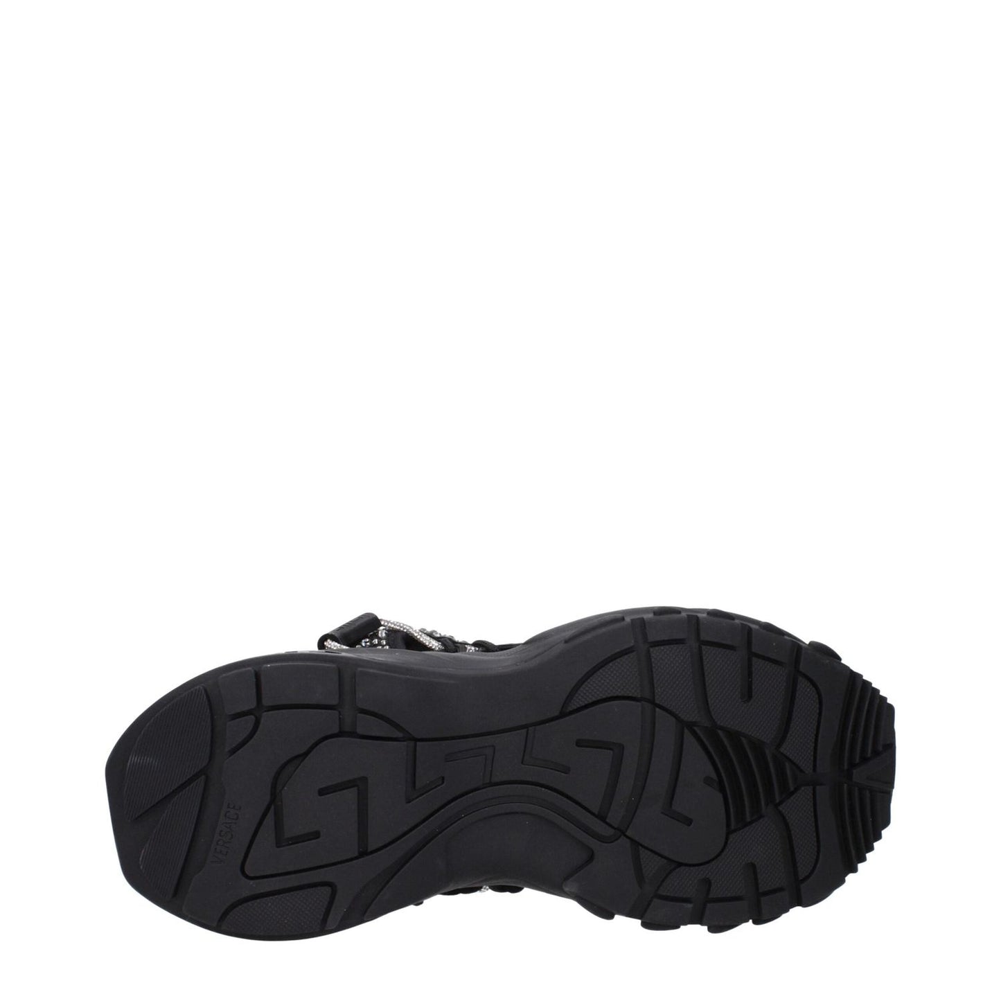 Versace Black Fabric Chunky Sneakers VE-15266297282825-EU40/US7