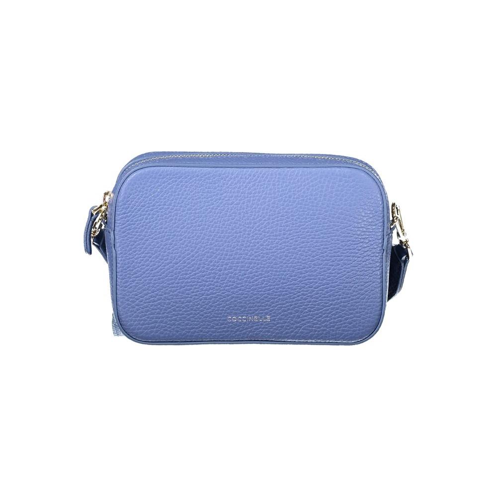 Coccinelle Light Blue Leather Women Handbag