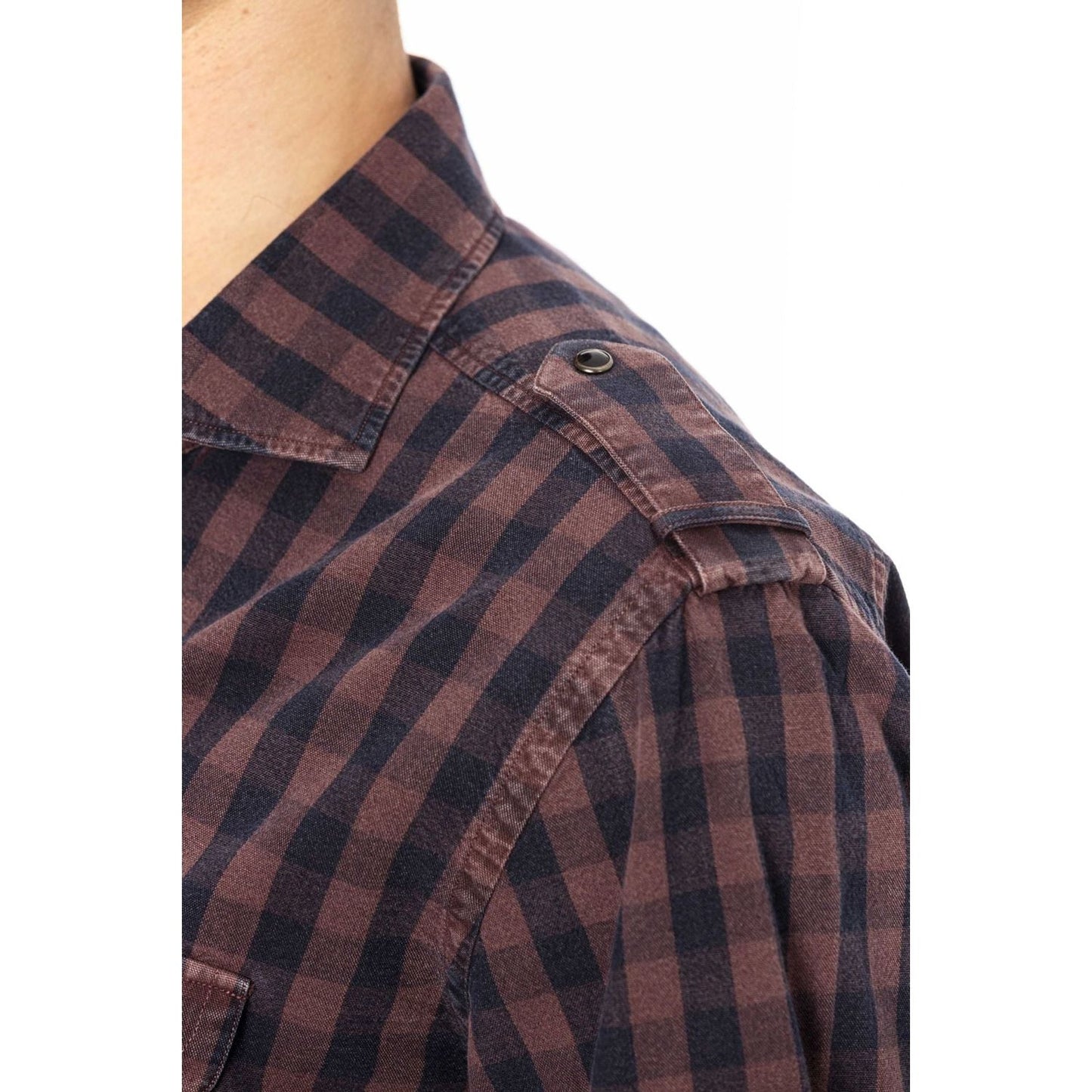 Jacob Cohen Shirts J8077_01183V_653_Burgundy:457460