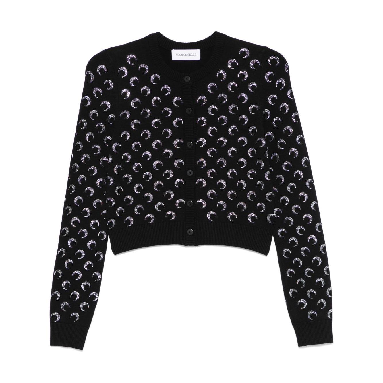 MARINE SERRE Sweaters Black