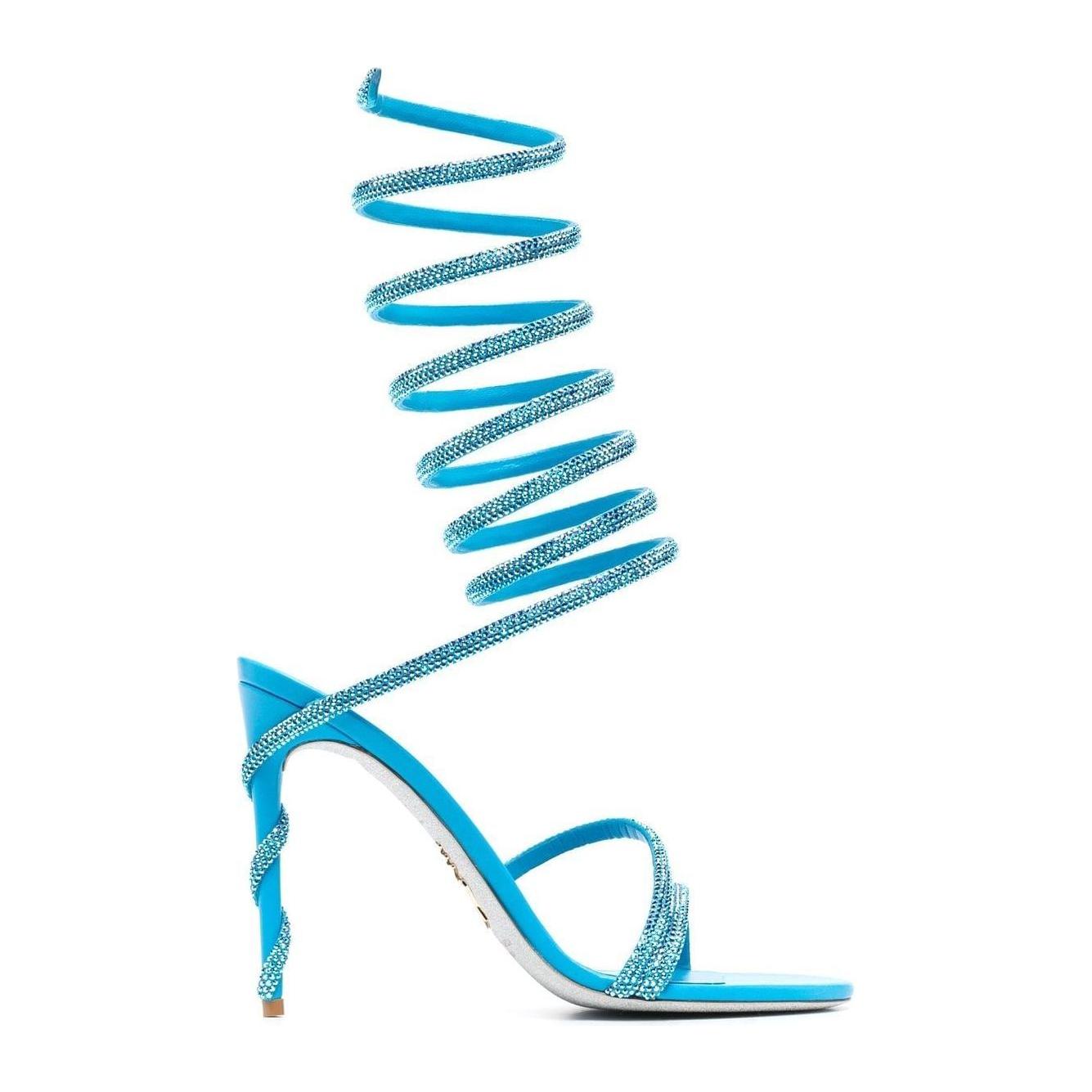 RENE' CAOVILLA Sandals Clear Blue