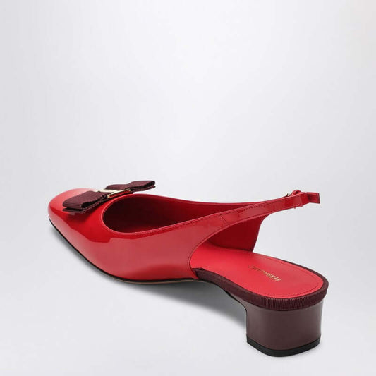 Ferragamo Vara red/burgundy slingback 07798471CLE/Q_FERRA-FB_601