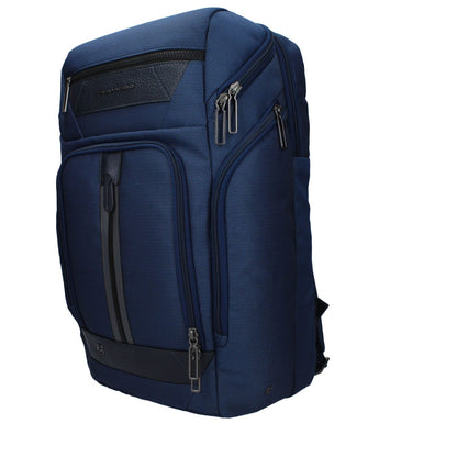 Piquadro Blue Fabric Backpack 1728,75667636384,Backpacks - Bags,Bags,Blue,Men,New with tags,Piquadro