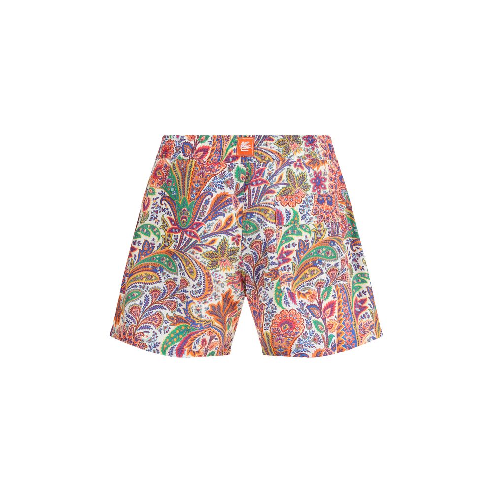 Etro Multicolor Polyester Short And Mini Shorts 1728,72470364320,Clothing,Etro,L,M,Men,Multicolor,New with tags,S,Short and Mini - Shorts - Clothing,Shorts - Clothing