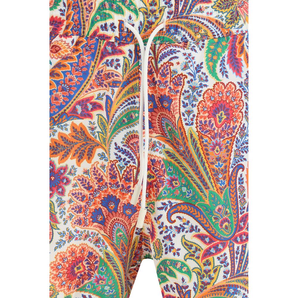 Etro Multicolor Polyester Short And Mini Shorts 1728,72470364320,Clothing,Etro,L,M,Men,Multicolor,New with tags,S,Short and Mini - Shorts - Clothing,Shorts - Clothing