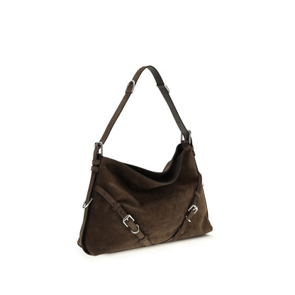Givenchy Black Calf Leather Bos Taurus Shoulder Bag 1728,72470364320,Bags,Black,Givenchy,New with tags,Shoulder Bags - Bags,Women