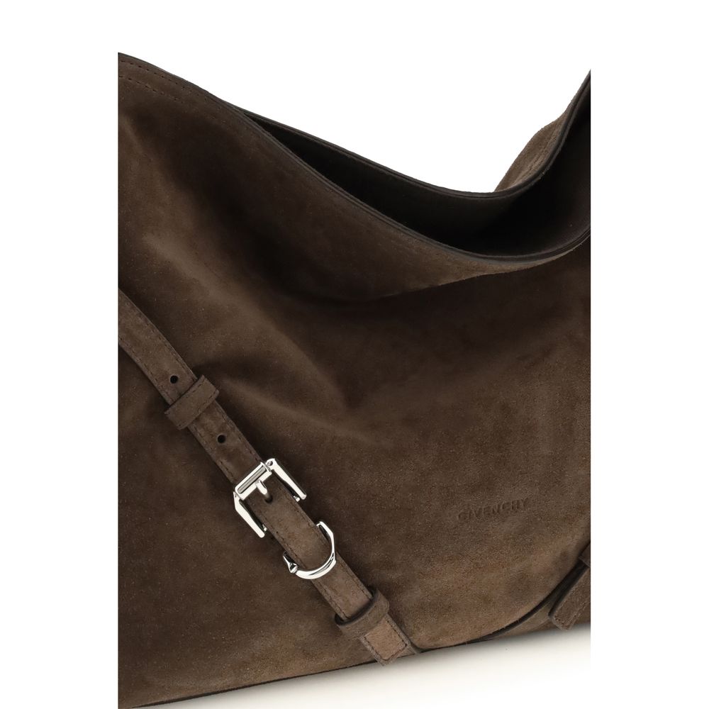 Givenchy Black Calf Leather Bos Taurus Shoulder Bag 1728,72470364320,Bags,Black,Givenchy,New with tags,Shoulder Bags - Bags,Women
