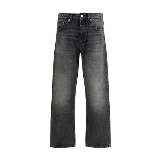 Sunflower Black Cotton Relaxed Fit Jeans 1728,72470364320,Black,Clothing,Jeans Denim - Clothing,Men,New with tags,Relaxed Fit Jeans - Jeans Denim - Clothing,Sunflower,W30,W32,W33