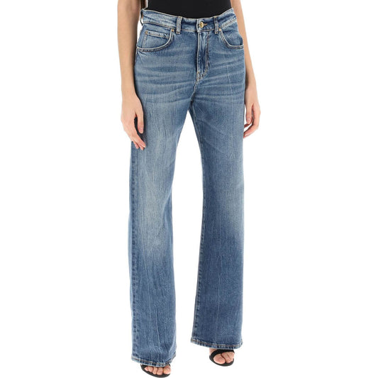 Pinko wanda loose jeans with wide leg