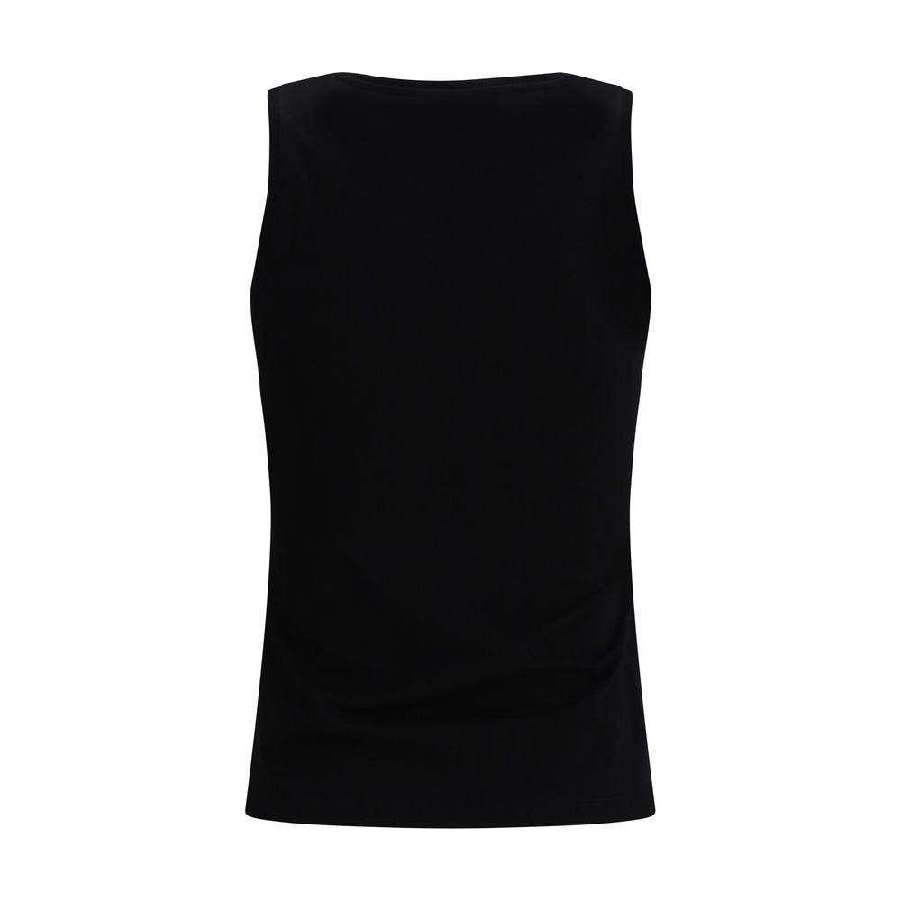 Balmain Black Cotton Top 1728,72470364320,Balmain,Black,Clothing,L,New with tags,Sportswear - Clothing,Tops - Sportswear - Clothing,Women