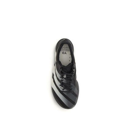 Y-3 Black Polyamide Athletic Sneakers 1728,72470364320,Athletic - Sneakers - Shoes,Black,EU39.5/US6.5,EU39/US6,EU40.5/US7.5,EU40/US7,EU41/US8,EU42.5/US9.5,EU43.5/US10.5,EU43/US10,Men,New with tags,Shoes,Sneakers - Shoes,Y-3